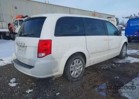 2016 Dodge Grand Caravan Se from USA, damaged, VIN 2C4RDGBG7GR106315